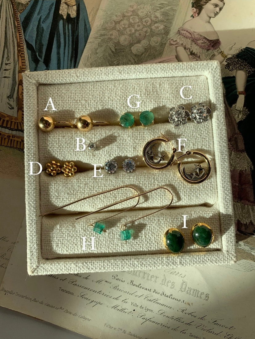 Earrings clear-out | all solid gold