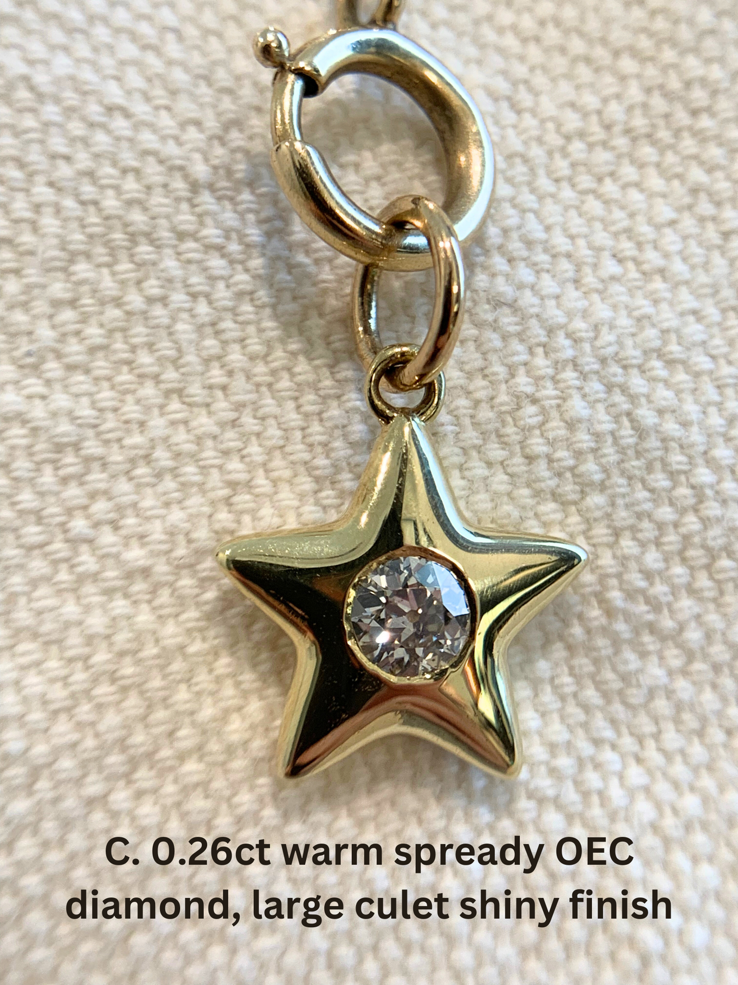 18k Little Star© volume 11: old cut diamonds & limited Hex edition sapphires