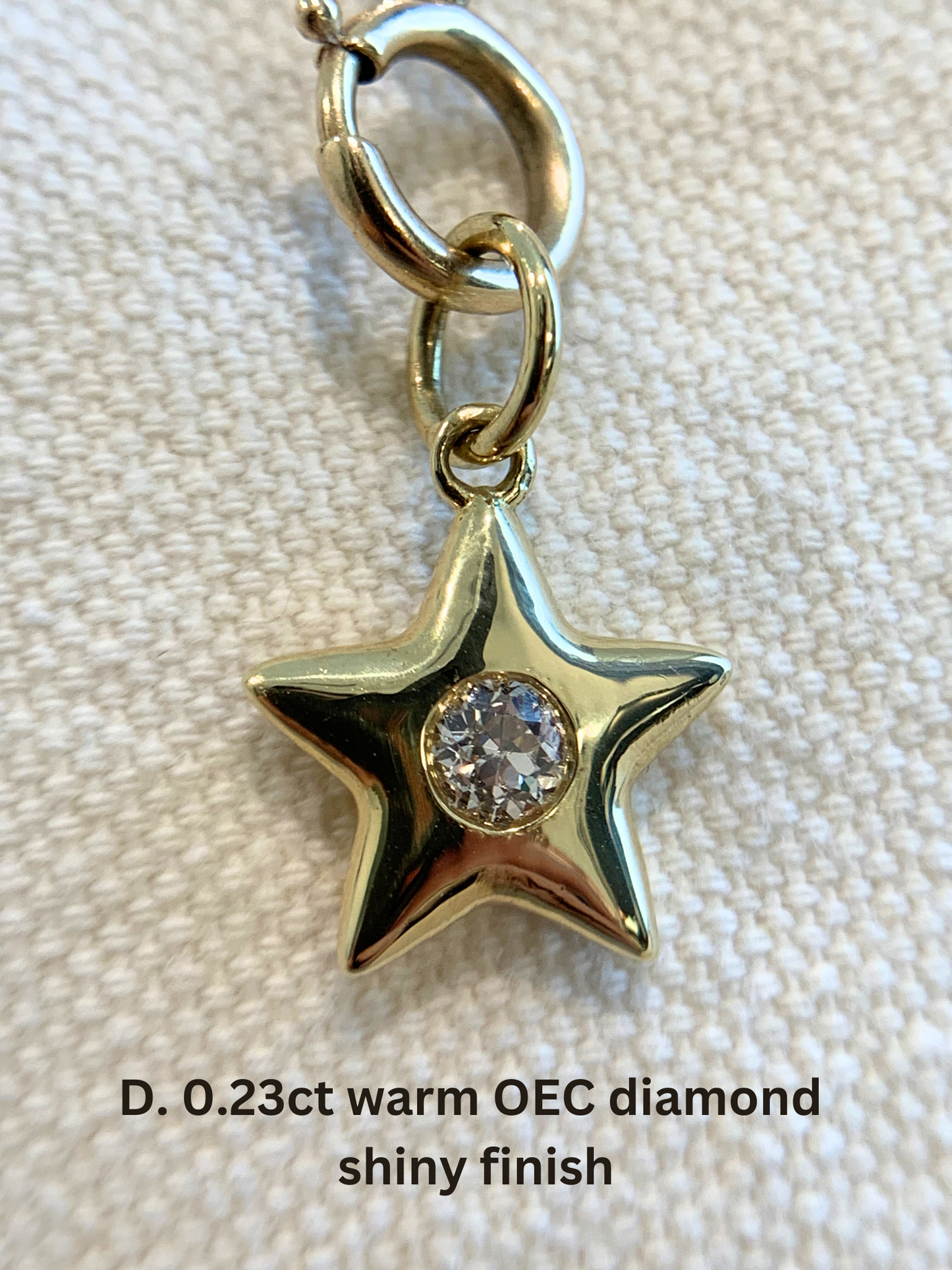 18k Little Star© volume 11: old cut diamonds & limited Hex edition sapphires