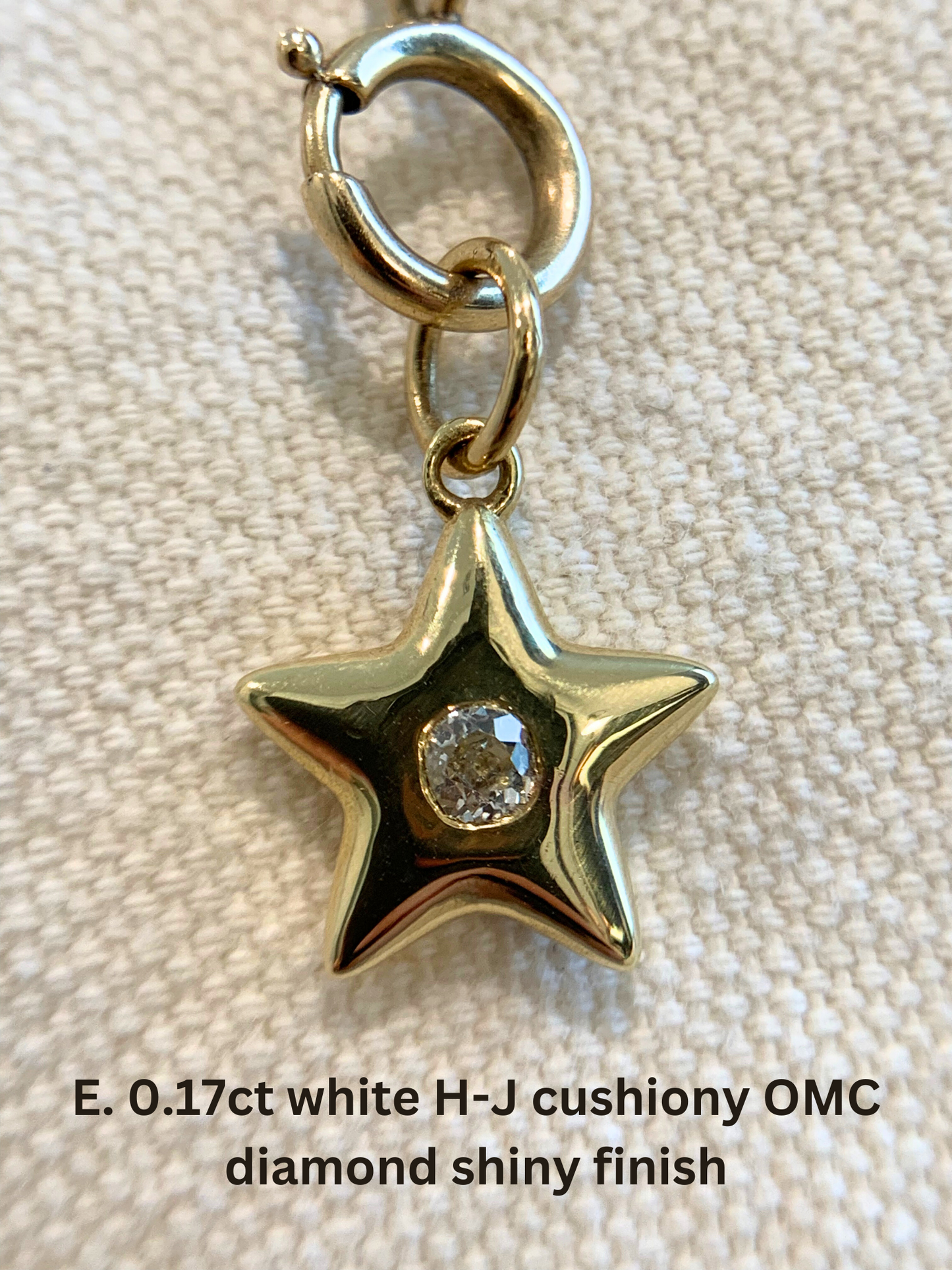 18k Little Star© volume 11: old cut diamonds & limited Hex edition sapphires