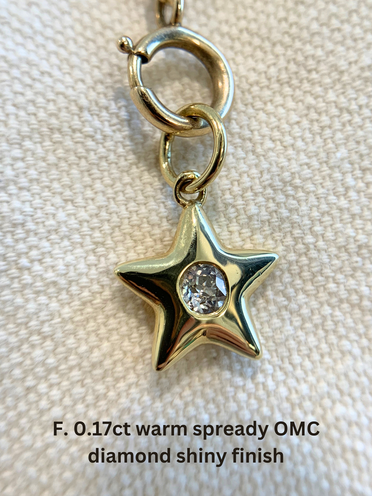 18k Little Star© volume 11: old cut diamonds & limited Hex edition sapphires