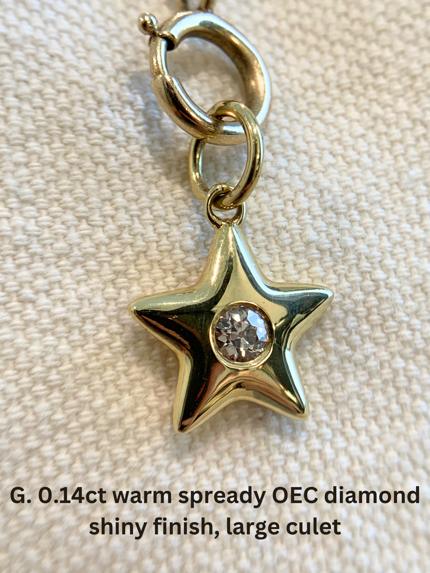 18k Little Star© volume 11: old cut diamonds & limited Hex edition sapphires