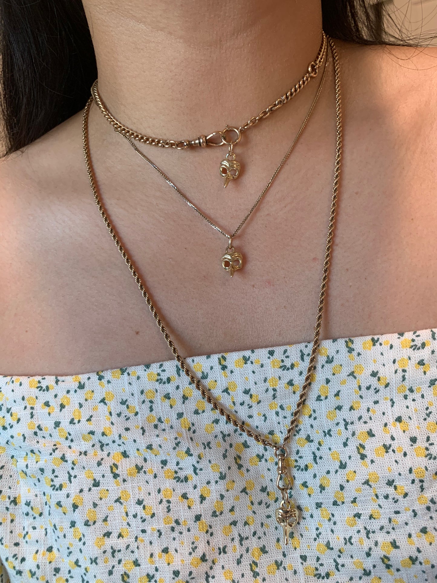 14k Carnevale Charm (Made to Order)