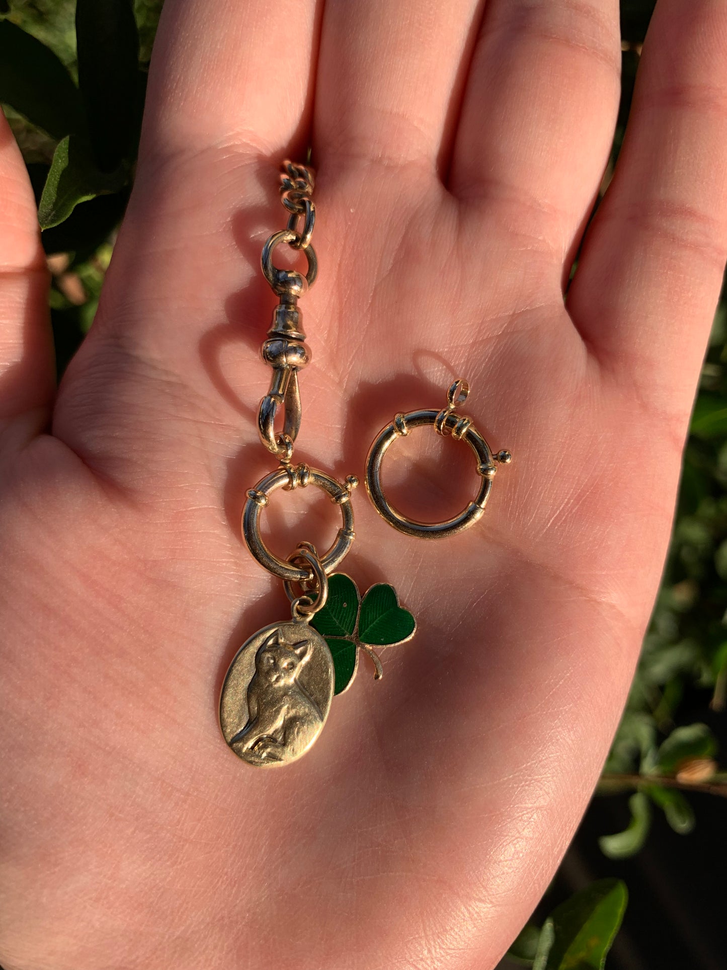 14k Bolt clasps (choice of two styles)