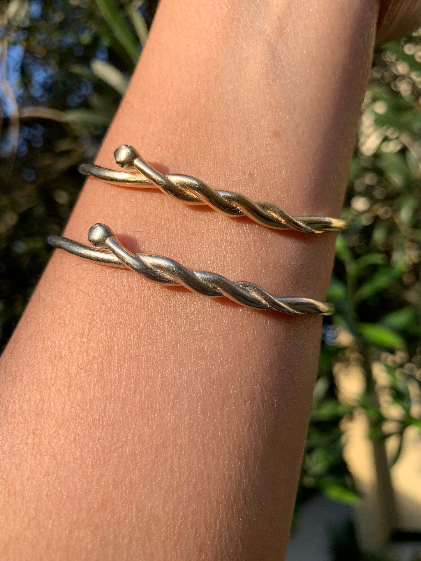 "Familiar" Snake bangle bracelet (Made to order)