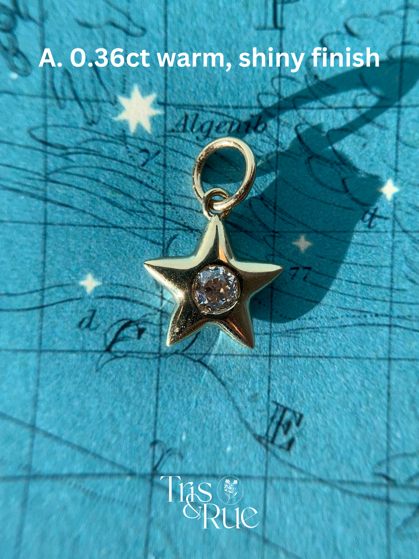 18k Little Star© volume 2: old cut diamonds