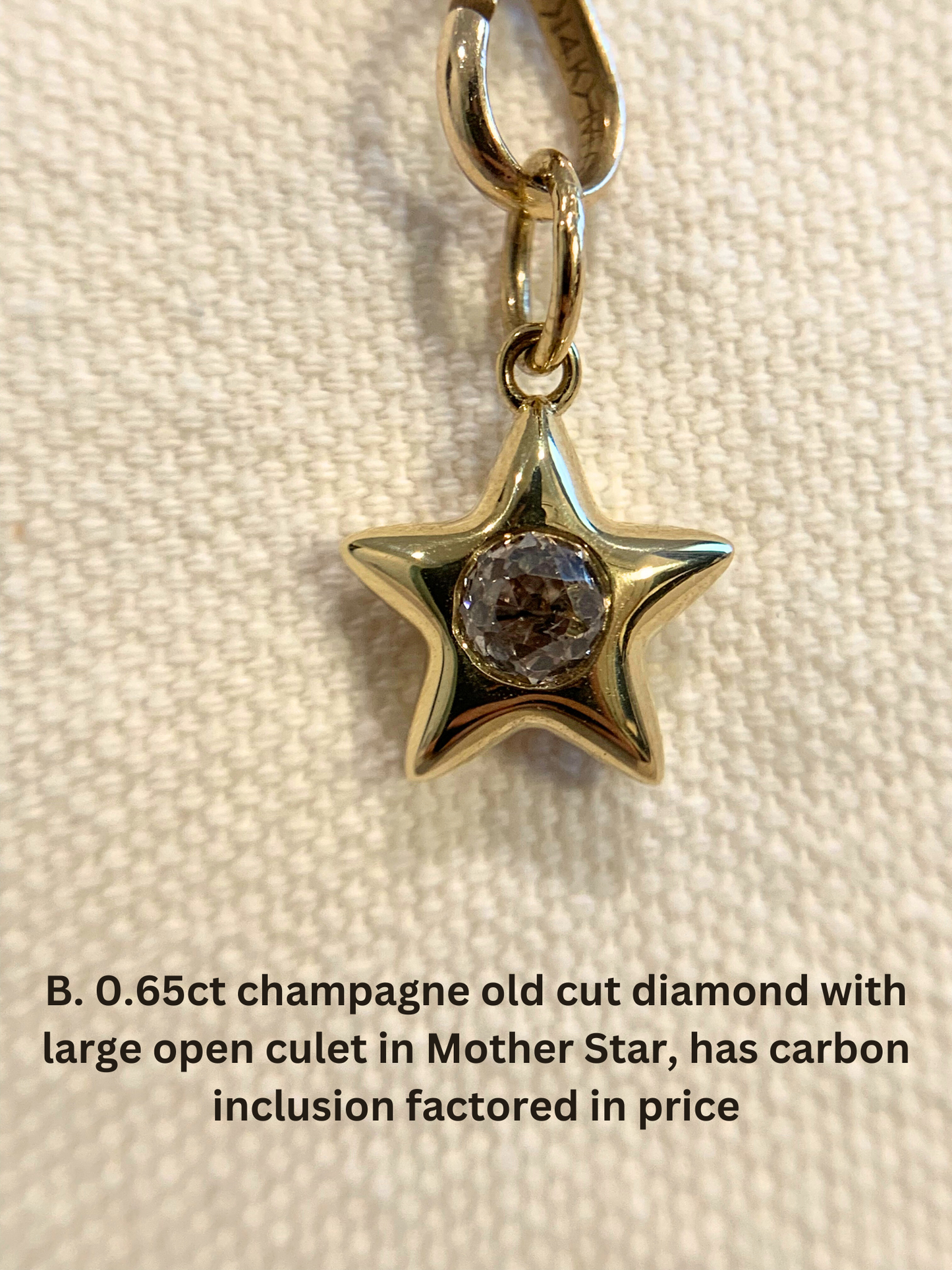 18k Little Star© volume 13 old cut diamonds, Mother Stars, rubies, heart edition sapphires, Hex edition sapphires