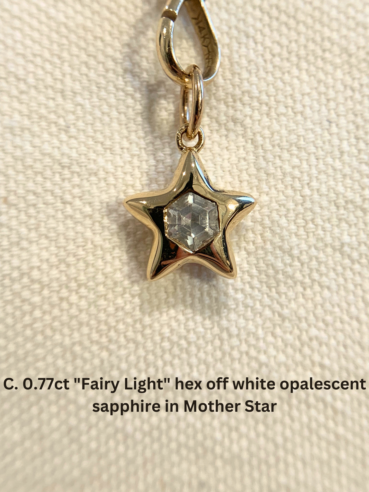 18k Little Star© volume 13 old cut diamonds, Mother Stars, rubies, heart edition sapphires, Hex edition sapphires