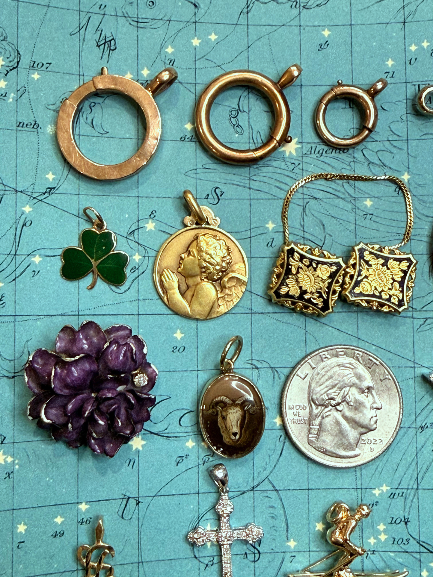Charms, Pendants, Clasps, Curiosities