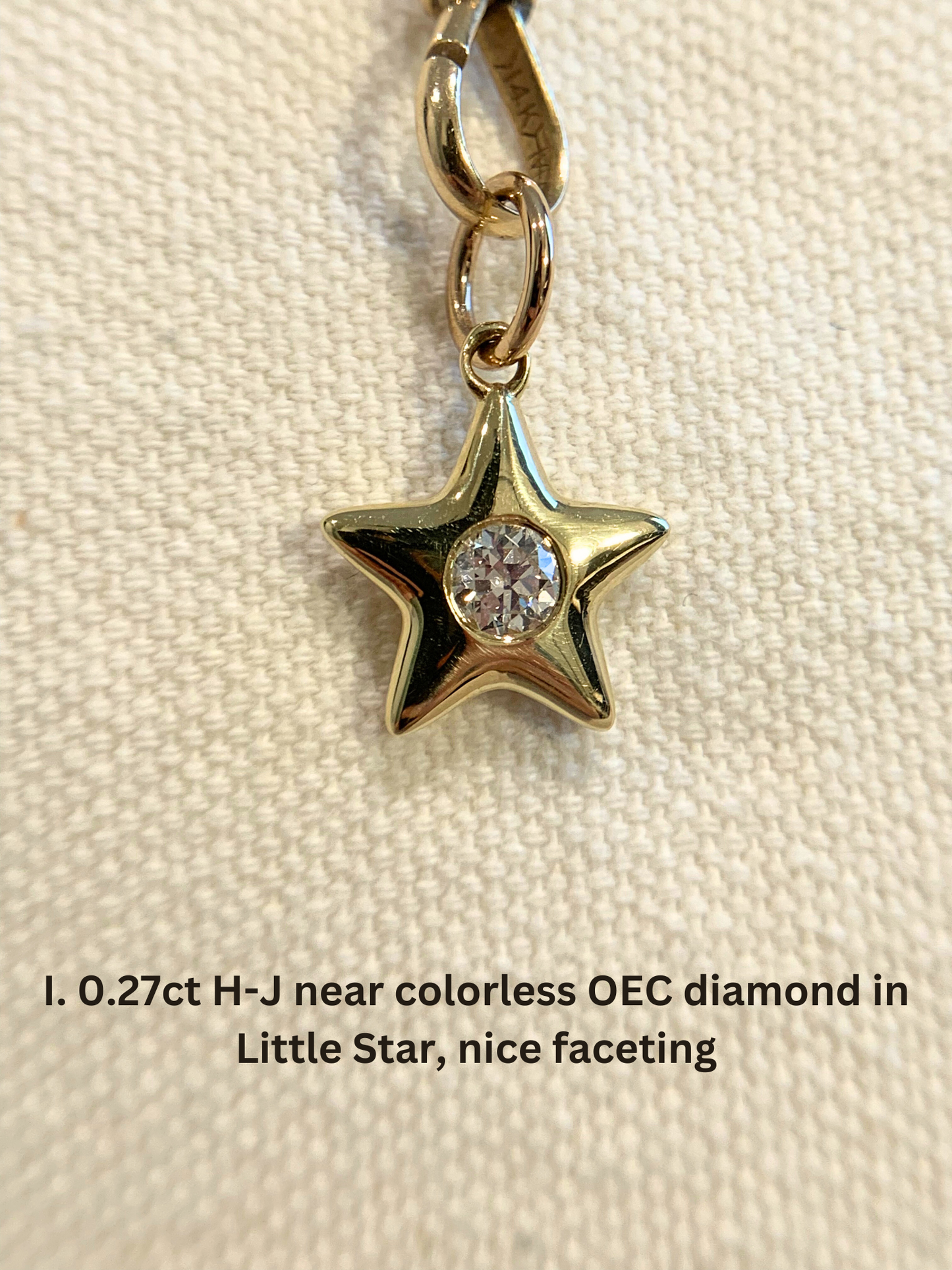 18k Little Star© volume 13 old cut diamonds, Mother Stars, rubies, heart edition sapphires, Hex edition sapphires