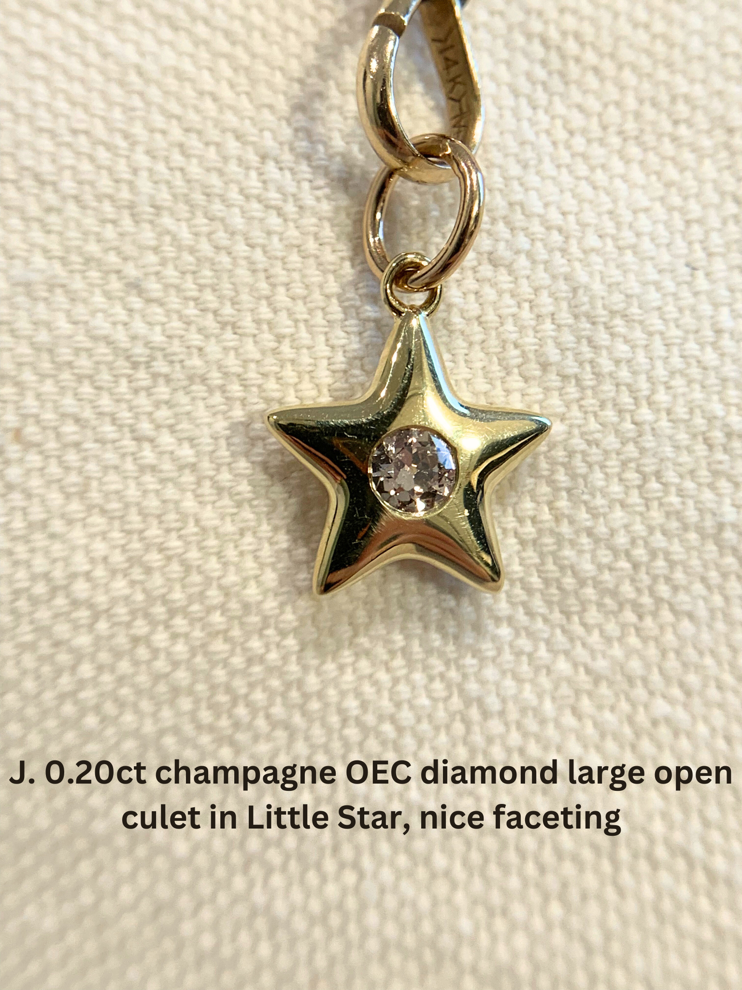 18k Little Star© volume 13 old cut diamonds, Mother Stars, rubies, heart edition sapphires, Hex edition sapphires