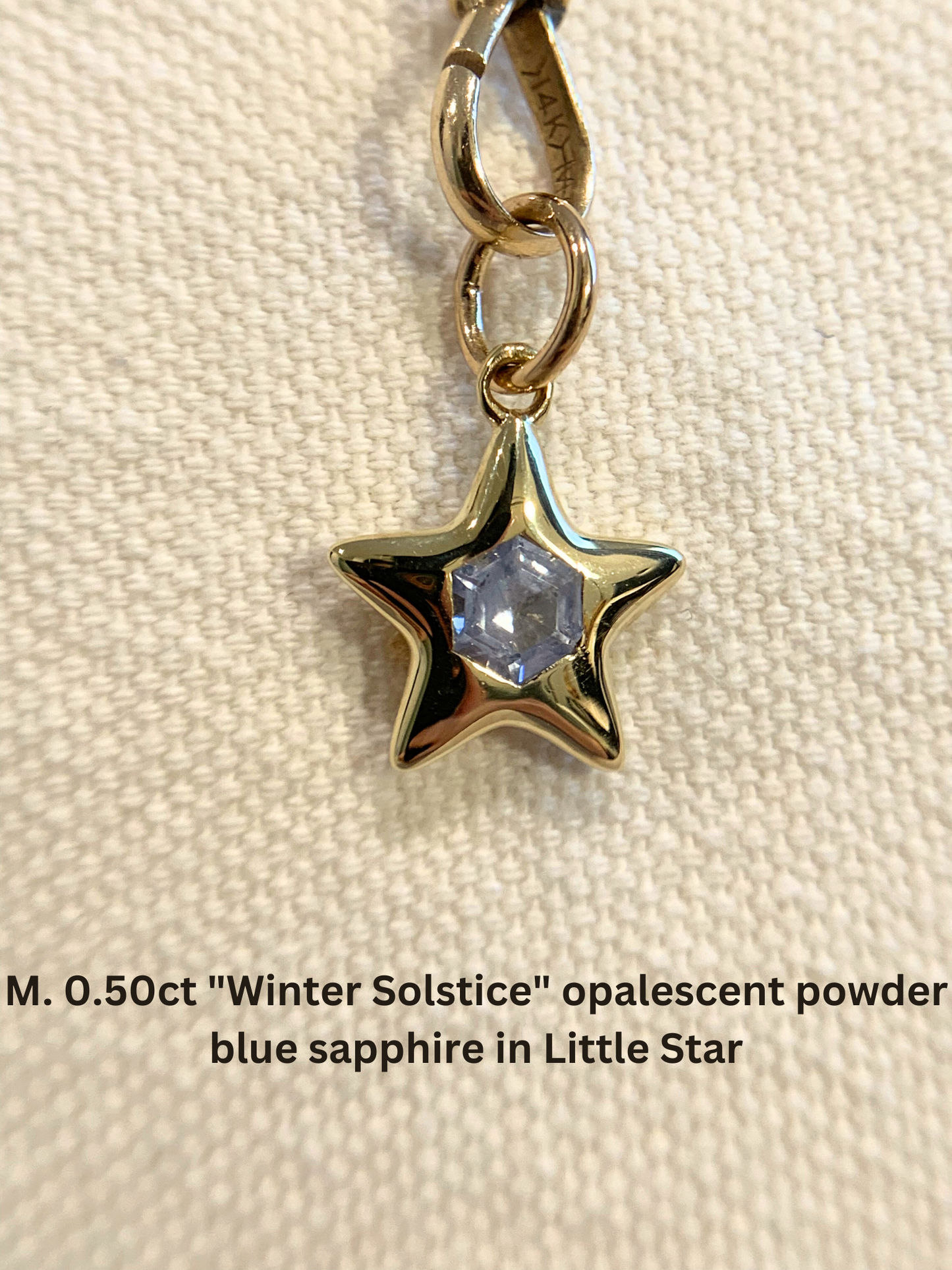 18k Little Star© volume 13 old cut diamonds, Mother Stars, rubies, heart edition sapphires, Hex edition sapphires