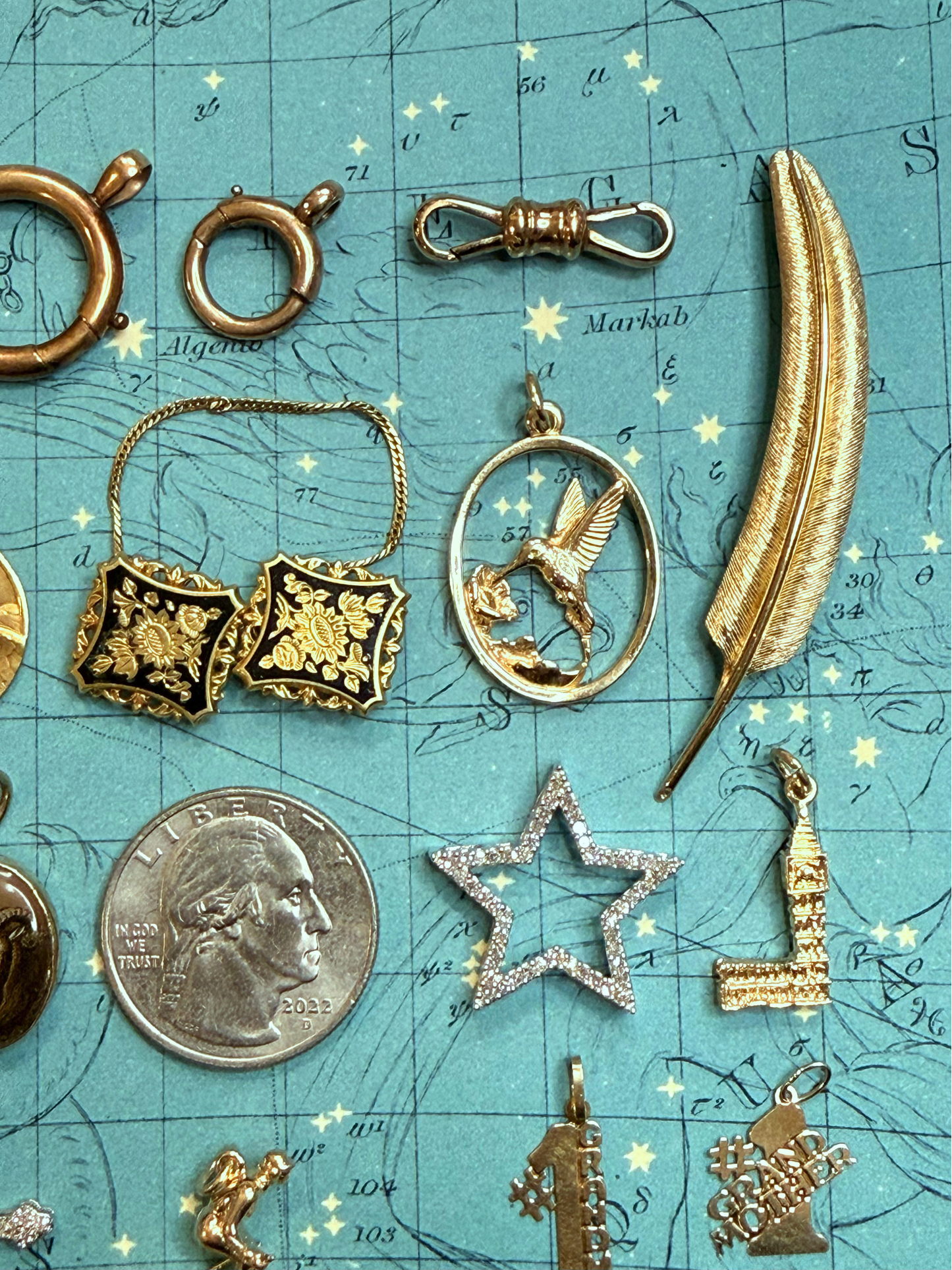 Charms, Pendants, Clasps, Curiosities