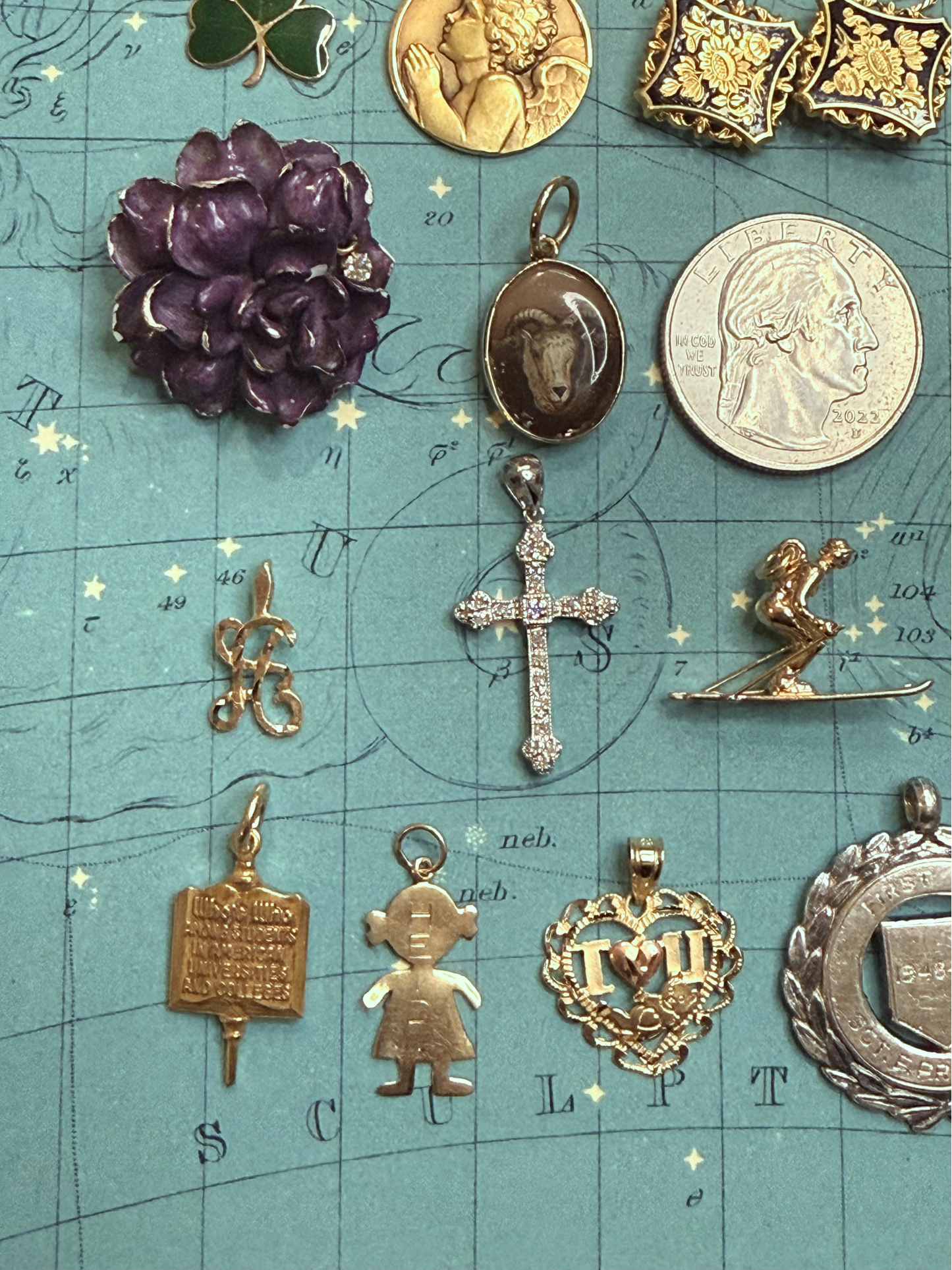 Charms, Pendants, Clasps, Curiosities