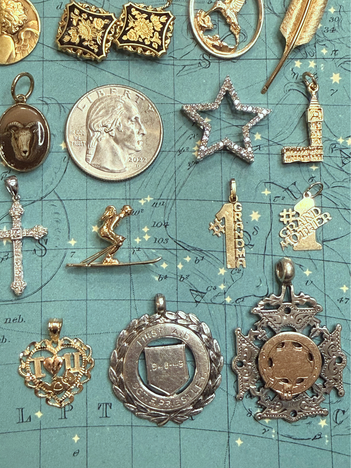 Charms, Pendants, Clasps, Curiosities