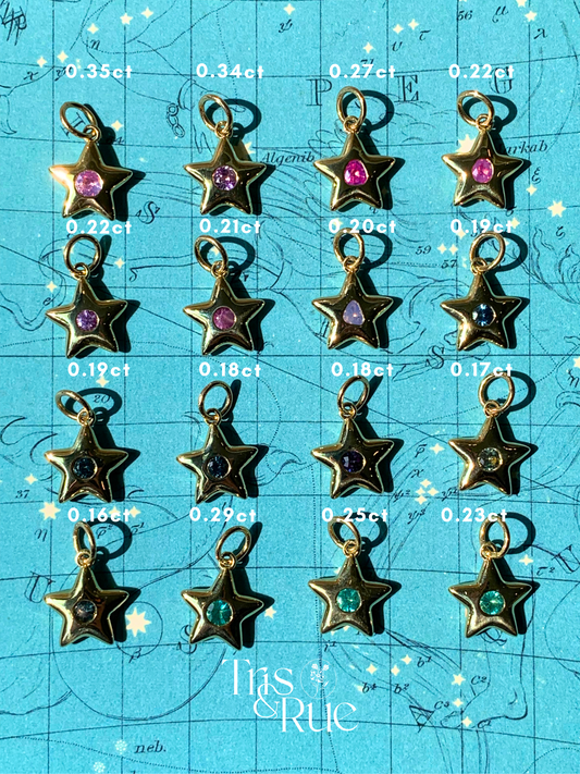 18k Little Star© volume 9: sapphires & emeralds