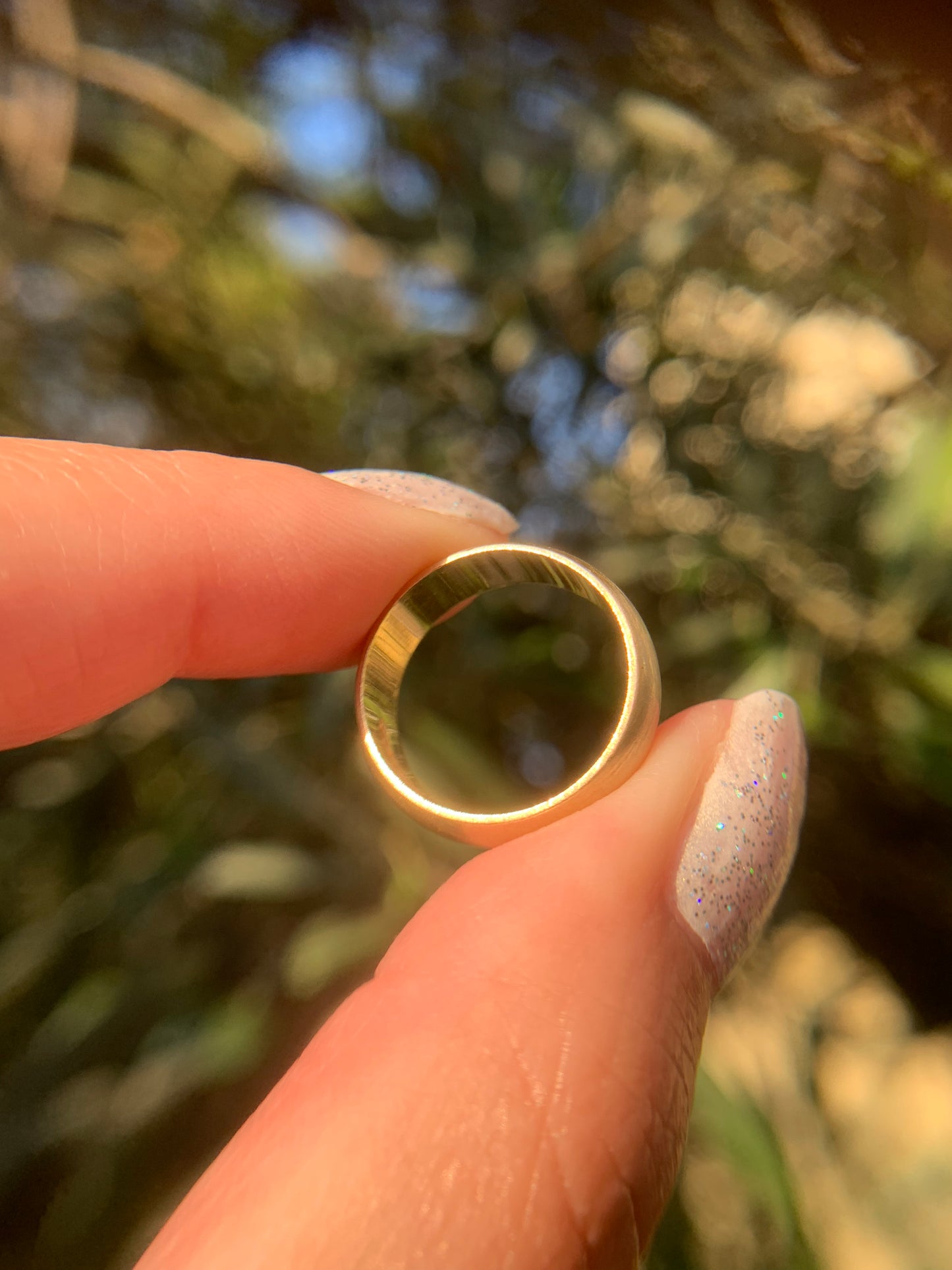 "The Classics" 14k yellow gold 6mm-wide band