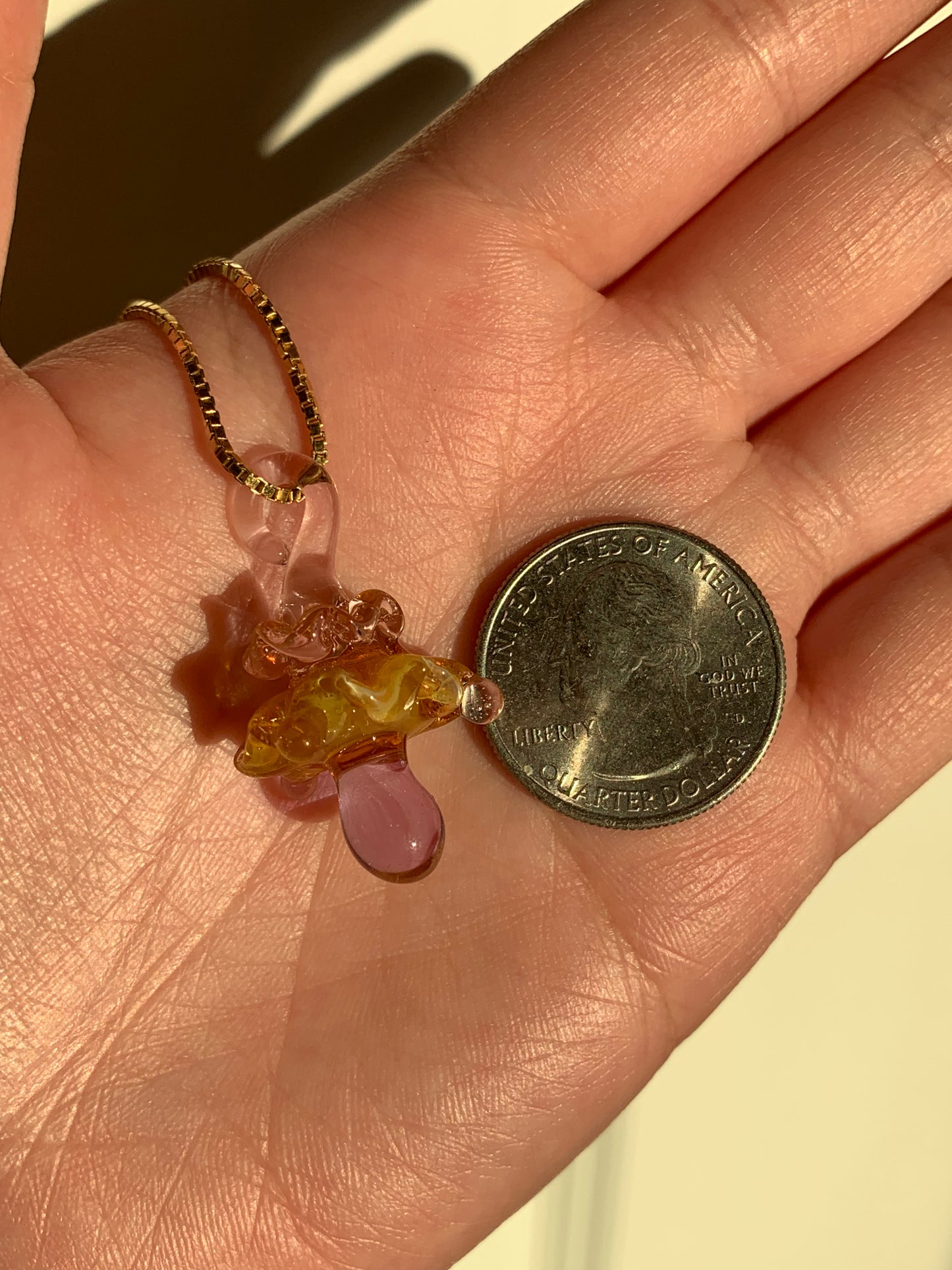 Mystical Mushrooms | Handmade lampwork glass art, each one of a kind