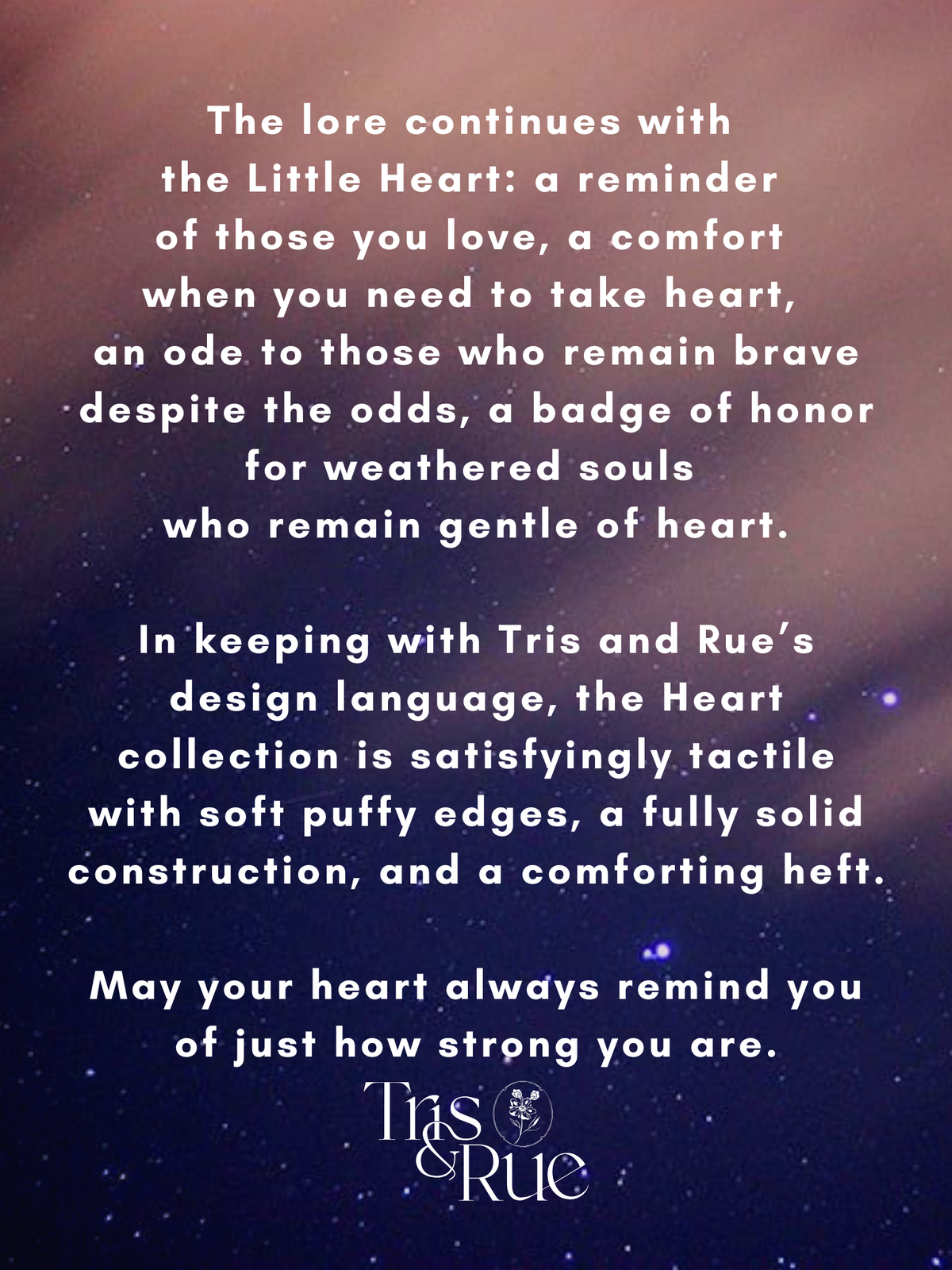 18k Little Heart© volume 1 old cut diamonds, sapphires